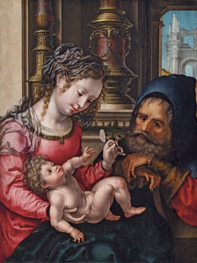 A Szent Család alkotó: Jan Gossaert
