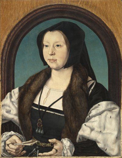 Anna de Berghes portréja, 1526-30 körül alkotó: Jan Gossaert
