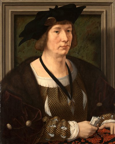III. Nassau-Bredai Henrik portréja 1483-1538 alkotó: Jan Gossaert
