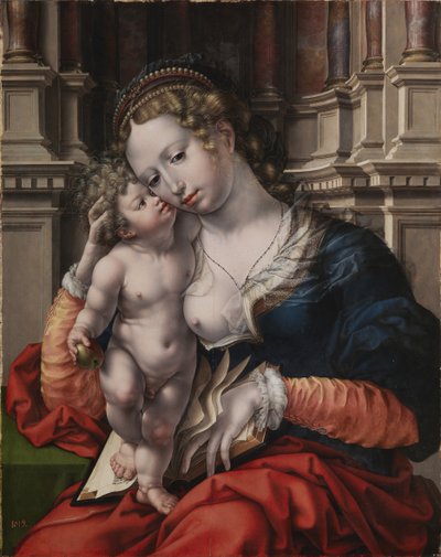 Szűz és gyermek alkotó: Jan Gossaert