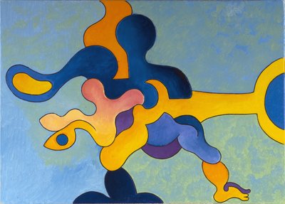 Egy napi álom az apaságról, 2007 (olaj, vászon) alkotó: Jan Groneberg