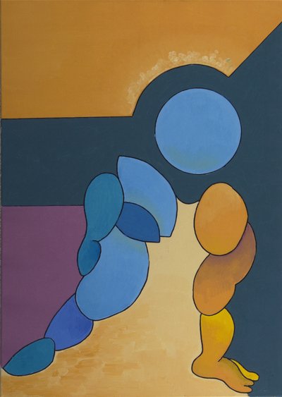 Imádás, 2008 (olaj, vászon) alkotó: Jan Groneberg