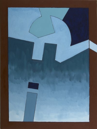 Erőd a reggeli ködben, 2008 (olaj, vászon) alkotó: Jan Groneberg