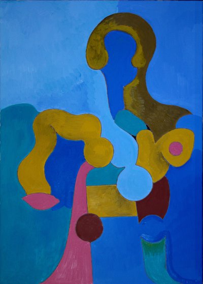 Kis Szfinx, 2009 (olaj, vászon) alkotó: Jan Groneberg