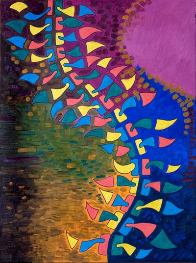 Spine in Ecstasy, 2006 (olaj, fa) alkotó: Jan Groneberg