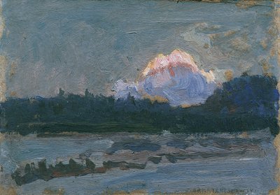 Abendrot Tatra alkotó: Jan Grzegorz Stanisławski