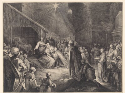 A királyok imádása alkotó: Jan Harmensz. Muller