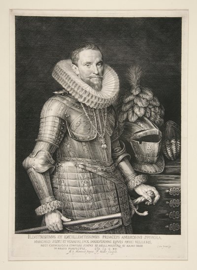 Ambrose, Spinola márki (1569-1630) alkotó: Jan Harmensz. Muller