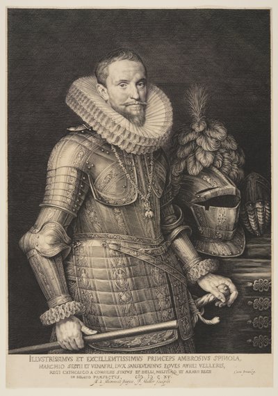 Ambrogio Spinola, a hollandiai spanyol seregek parancsnoka alkotó: Jan Harmensz. Muller