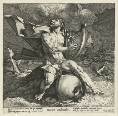 Arion a delfinen alkotó: Jan Harmensz. Muller