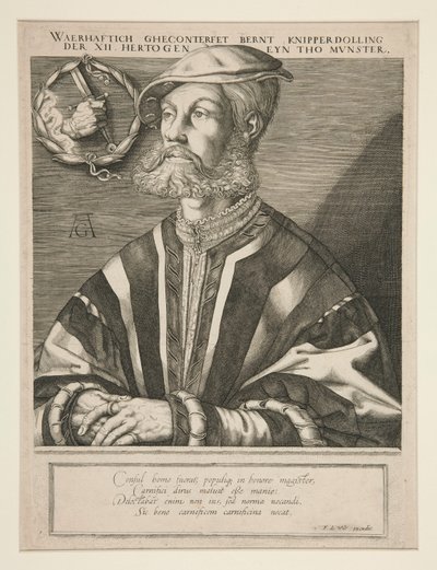 Bernhard Knipperdolling alkotó: Jan Harmensz. Muller