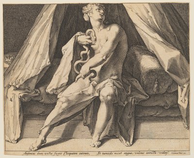 Kleopátra alkotó: Jan Harmensz. Muller
