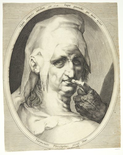 Harpokrates alkotó: Jan Harmensz. Muller
