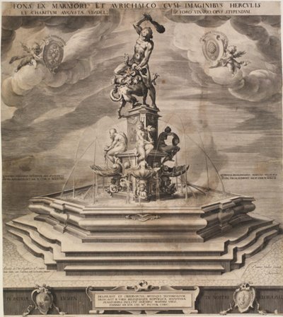 A Herkules-kút Augsburgban alkotó: Jan Harmensz. Muller