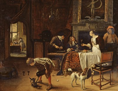 Easy Come, Easy Go, 1661 alkotó: Jan Havickszoon Steen