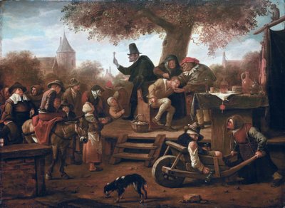 A quacksalver alkotó: Jan Havickszoon Steen