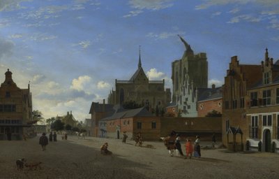 Kilátás Kölnben, c. 1660 alkotó: Jan Heyden van der