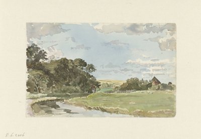 Táj a Texelen alkotó: Jan Hoynck van Papendrecht