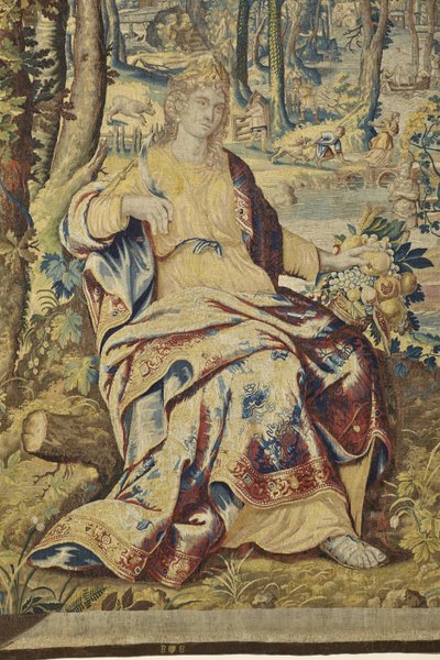 Pomona részlete, Vertumnus és Pomona, 1630 körül alkotó: Jan II Raes