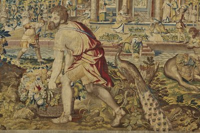 Vertumnus részlete, Vertumnus és Pomona, 1630 körül alkotó: Jan II Raes