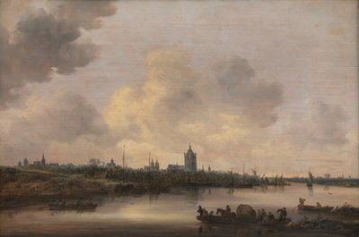 Kilátás Arnhem városára, 1646 alkotó: Jan Josefsz Goyen van