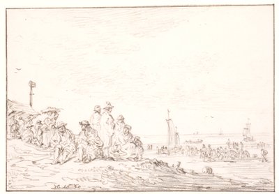 Strand sok emberrel alkotó: Jan Josefsz van Goyen
