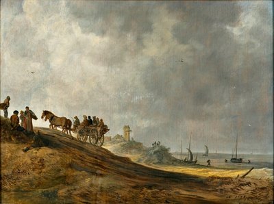 Strandkép alkotó: Jan Josephsz van Goyen