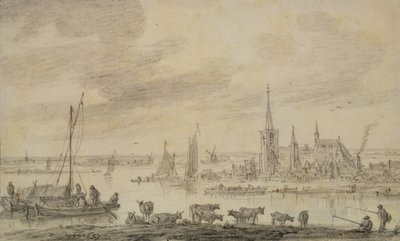 Folyói táj alkotó: Jan Josephsz van Goyen