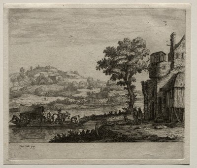 A komphajó. alkotó: Jan Josephsz van Goyen