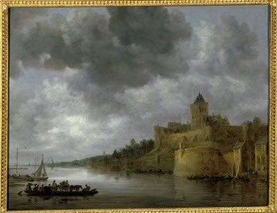 A nymwegeni Valkhof, 1642 alkotó: Jan Josephsz van Goyen