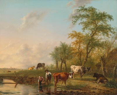 Táj szarvasmarhával alkotó: Jan Kobell (II)