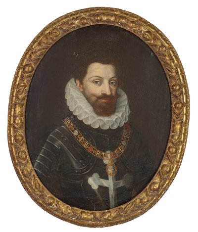 I. Károly Emmánuel 1562-1630, Savoyai herceg portréja 1600 után. alkotó: Jan, Kraeck