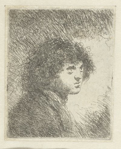 Fiatal férfi mellképe alkotó: Jan Lievens