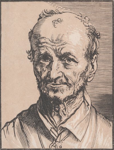 Egy férfi mellszobra, 17. század. alkotó: Jan Lievens