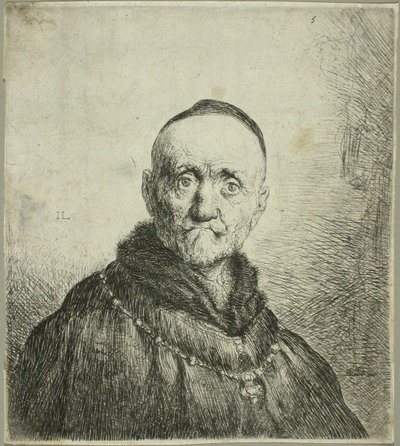 Egy keleti férfi mellszobra alkotó: Jan Lievens