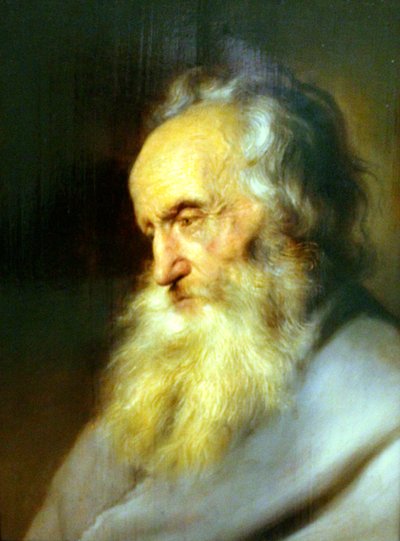Egy öregember mellszobra alkotó: Jan Lievens