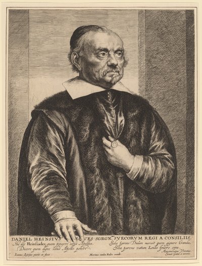 Daniel Heinsius alkotó: Jan Lievens
