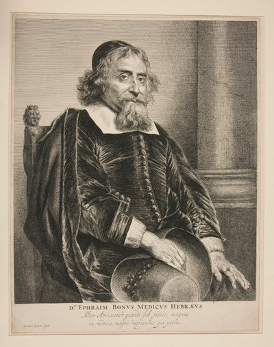 Efraim, a jó héber orvos úr alkotó: Jan Lievens