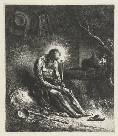 Szent Jeromos alkotó: Jan Lievens