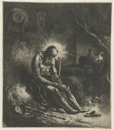 Szent Jeromos alkotó: Jan Lievens