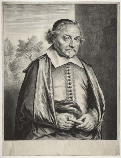 Justus Vondel alkotó: Jan Lievens