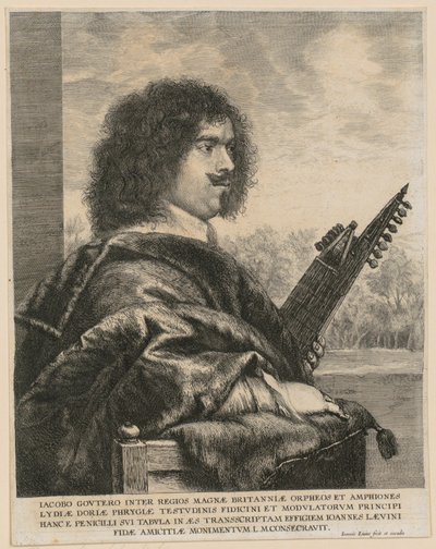 Jacques Gaultier (Gouter) portréja alkotó: Jan Lievens