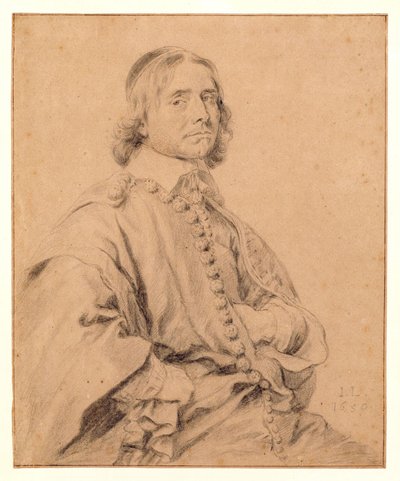 Johannes Wtenbogaert állítólagos portréja alkotó: Jan Lievens