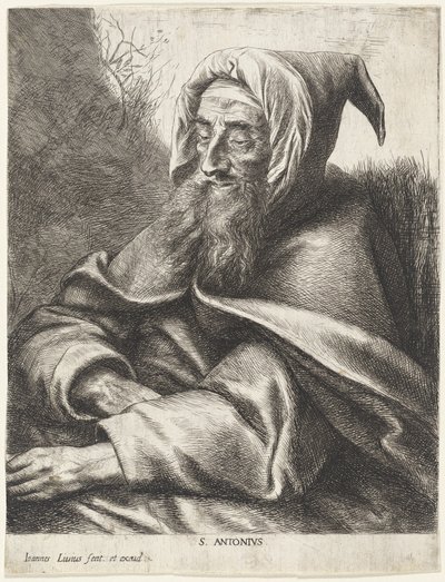 Szent Antal alkotó: Jan Lievens