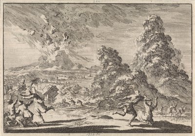 Földrengés Ambonon, 1674 alkotó: Jan Luyken