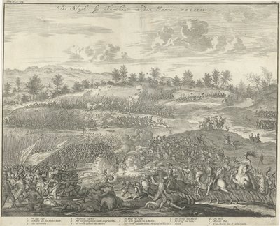 Turnhout-i csata, 1597 De Slagh, Turnhout in den Jaere MDXCVII (cím az objektumon) alkotó: Jan Luyken