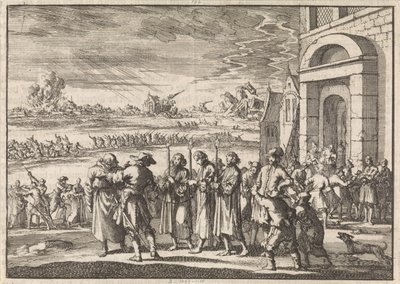 A protestánsok üldözése Franciaországban, 1672 alkotó: Jan Luyken