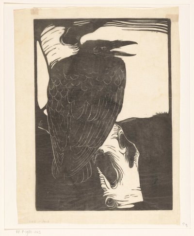 Holló a nyírfán alkotó: Jan Mankes