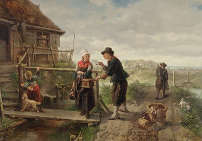 Cső meggyújtása alkotó: Jan Mari Henri Ten Kate