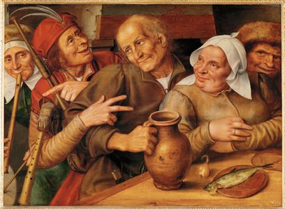 Meleg társaság alkotó: Jan Massys